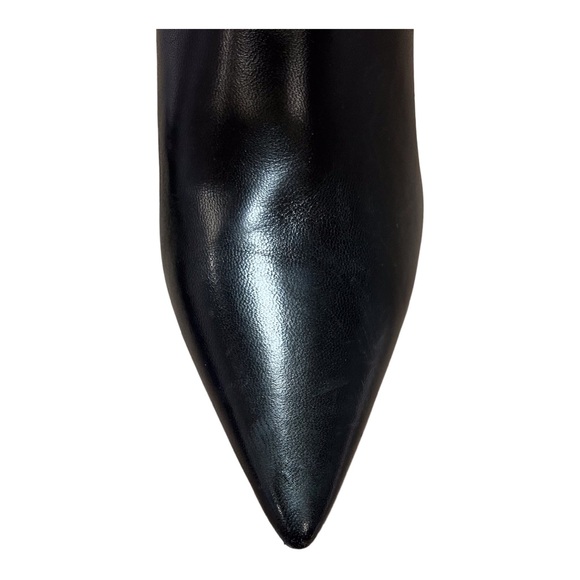 Stuart Weitzman Stuart 75 Pointed Toe Block Heel Ankle Bootie - Picture 10 of 15